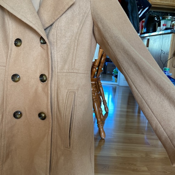 Anne Klein Wool blend double breasted pea coat - Picture 4 of 10